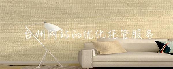 台州网站的优化托管服务